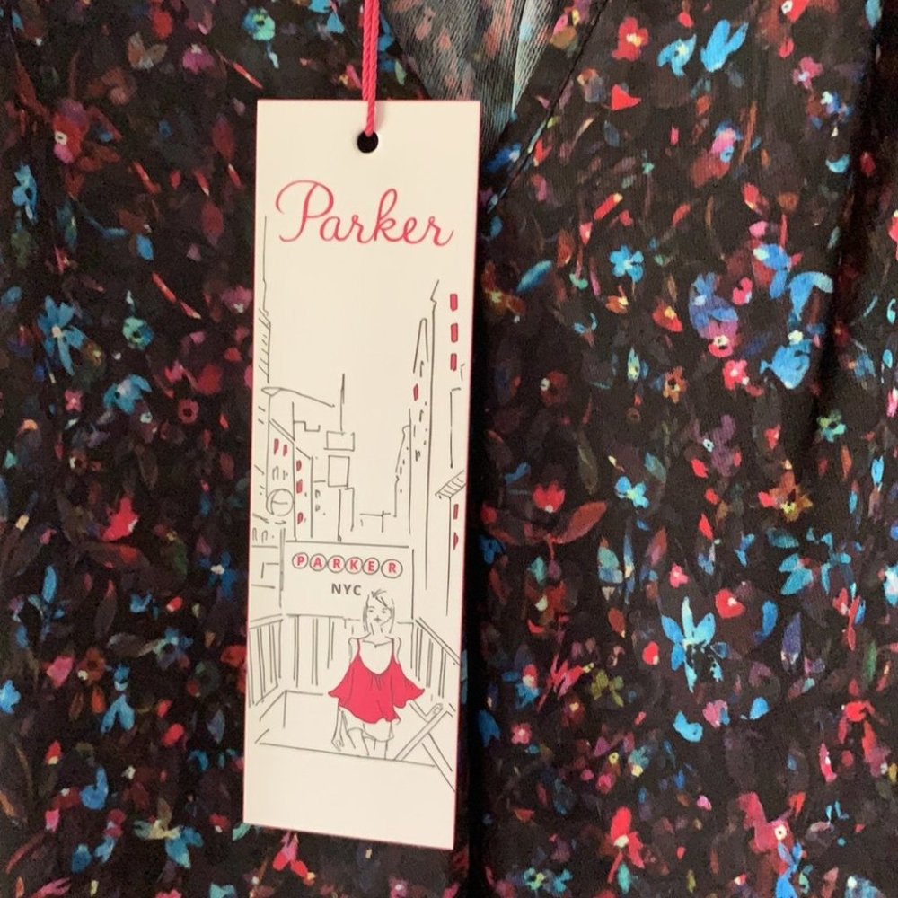 NWT Parker Ruffle Long Sleeve Blouse - Picture 5 of 8